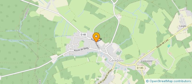 localisation de l'entreprise BRF ASSOCIES  CARLEPONT