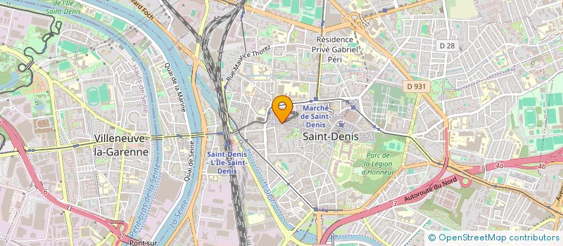 localisation de l'entreprise BRFCORPS à SAINT-DENIS