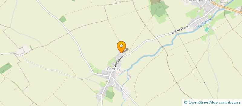 localisation de l'entreprise BRFF HOLDING à CHERISY