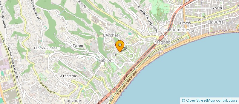 localisation de l'entreprise BRG CARBONE CONSEIL à NICE