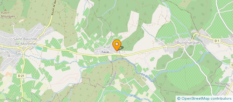 localisation de l'entreprise BRG HOLDING  SAINT-BAUZILLE-DE-MONTMEL