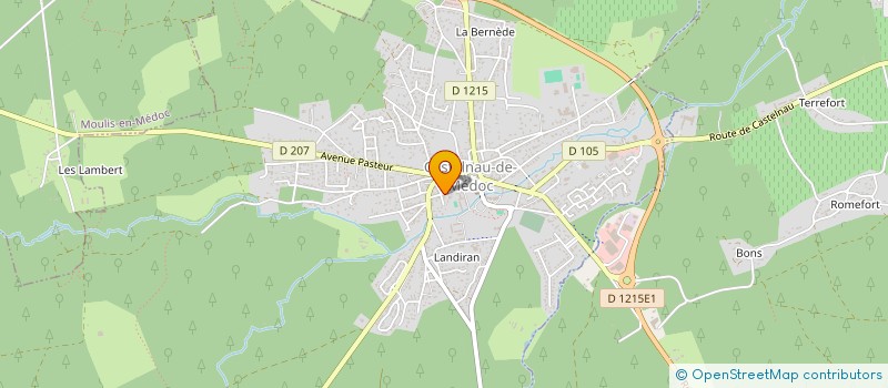 localisation de l'entreprise BRG IMMOBILIER  CASTELNAU-DE-MEDOC