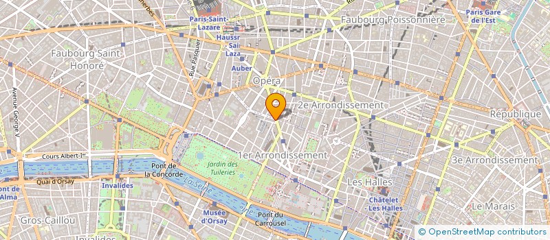 localisation de l'entreprise BRG OPERA FINANCE  PARIS