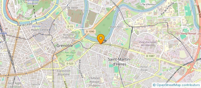 localisation de l'entreprise BRG2 à SEYSSINS