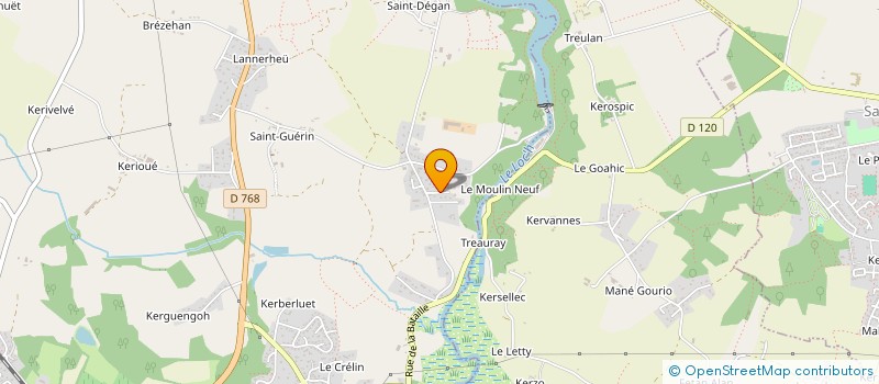 localisation de l'entreprise BRGG  BRECH