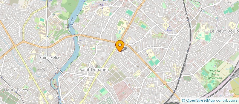 localisation de l'entreprise BRGK à NANTES
