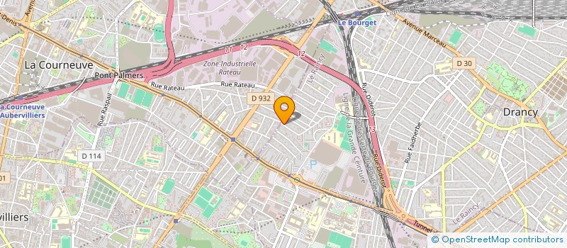 localisation de l'entreprise BRGP à DRANCY