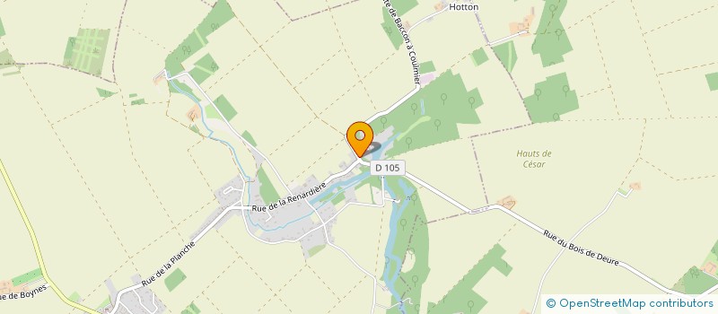 localisation de l'entreprise BRGS à BACCON
