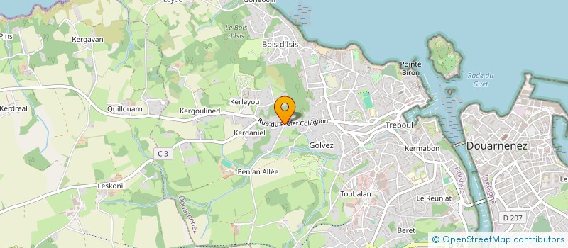 localisation de l'entreprise BRH CONSEILS à MORLAIX