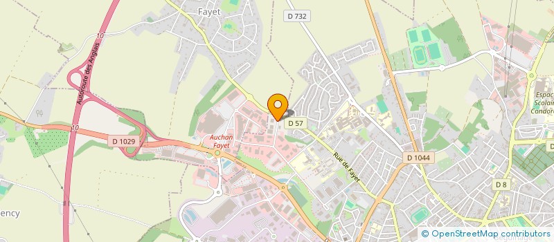 localisation de l'entreprise BRH PLUS à SAINT-QUENTIN