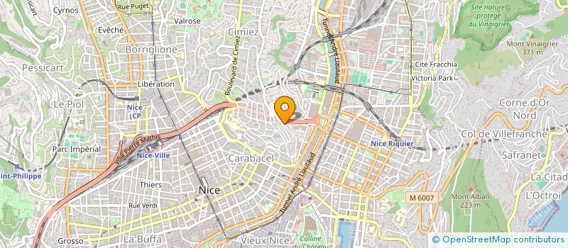 localisation de l'entreprise BRI  NICE