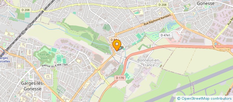 localisation de l'entreprise BRI  ARNOUVILLE