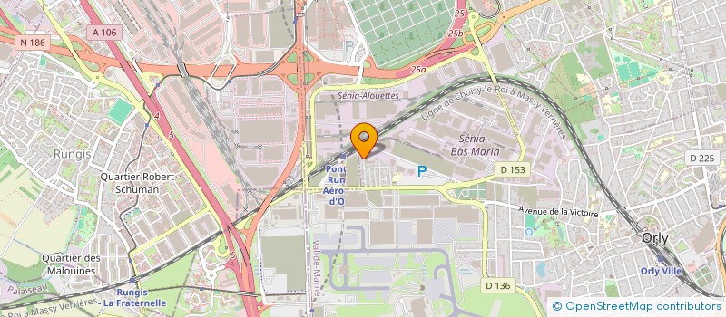 localisation de l'entreprise BRI  ORLY