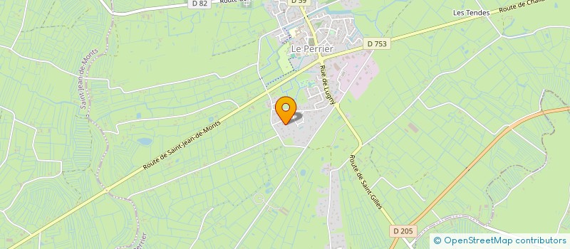 localisation de l'entreprise BRI-JACK  LE PERRIER