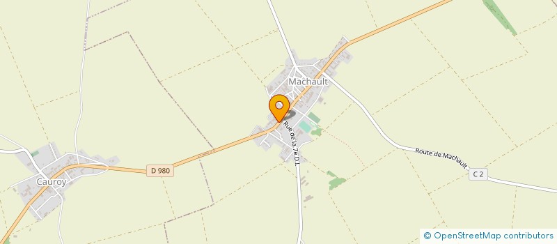 localisation de l'entreprise BRI METHANE à MACHAULT