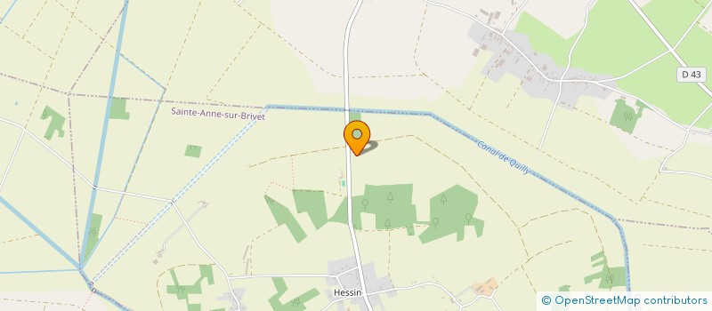localisation de l'entreprise BRI-VET  SAINTE-ANNE-SUR-BRIVET