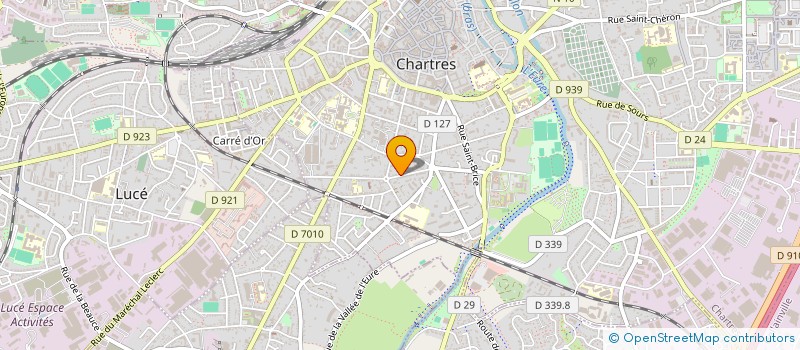 localisation de l'entreprise BRIAC à CHARTRES