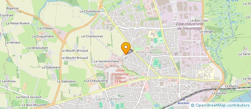 localisation de l'entreprise BRIAL SEBASTIEN à ANCENIS-SAINT-GEREON