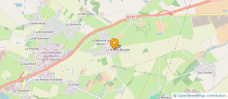 localisation de l'entreprise BRIALS  SAINT-PHILBERT-DE-GRAND-LIEU