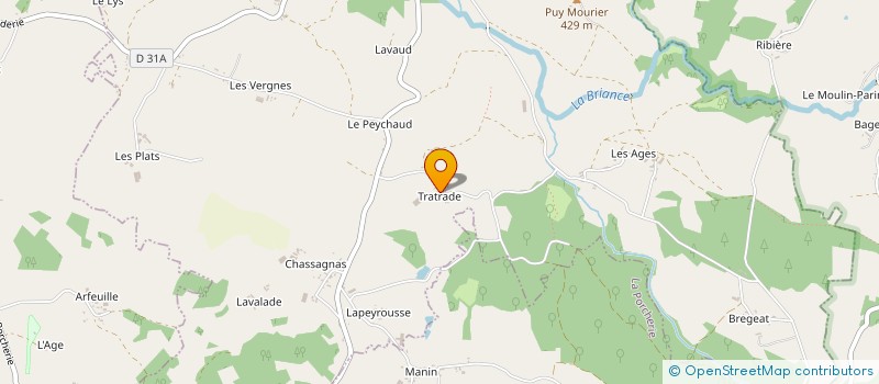 localisation de l'entreprise BRIANCE SOLAGRI à SAINT-VITTE-SUR-BRIANCE