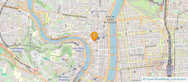 localisation de l'entreprise BRIANCHON HACQUET INDIVISION à LYON