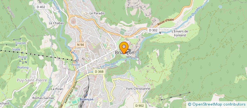 localisation de l'entreprise BRIANCON BIOMASSE ENERGIE  BRIANCON