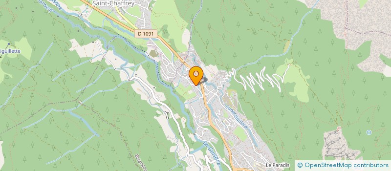 localisation de l'entreprise BRIANCON NATURE COURSE D'ORIENTATION - BNCO  BRIANCON