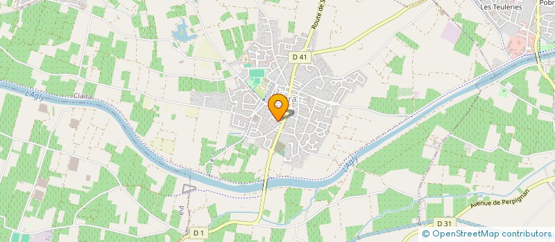 localisation de l'entreprise BRIAND  CLAIRA