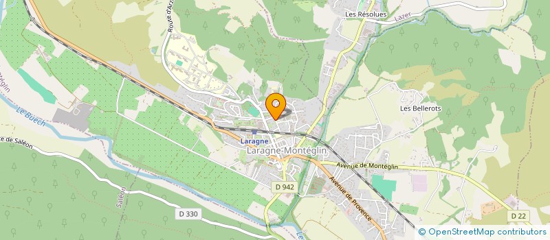 localisation de l'entreprise BRIAND DIAGNOSTICS à LARAGNE-MONTEGLIN