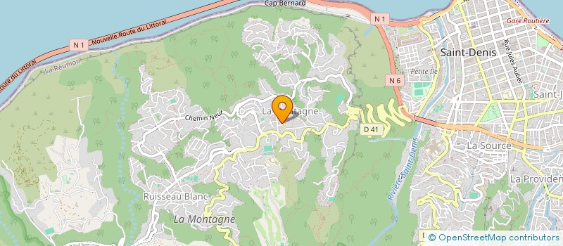 localisation de l'entreprise BRIAND ET PATAY à SAINT-DENIS
