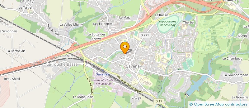 localisation de l'entreprise BRIAND INDUSTRIES à SAVENAY