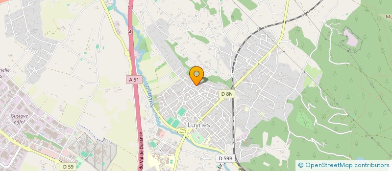 localisation de l'entreprise BRIAND-POUILLE à AIX-EN-PROVENCE