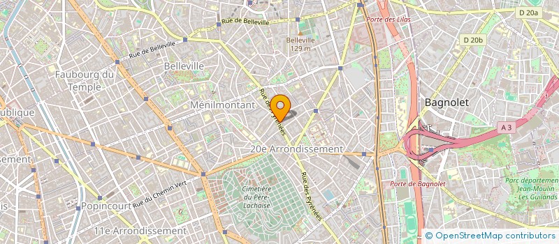 localisation de l'entreprise BRIANDET JEAN LEFEBVRE ROGER  PARIS