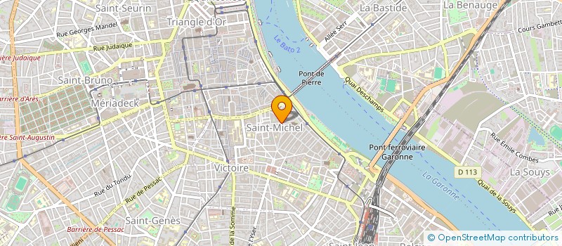 localisation de l'entreprise BRIANTINE CAFE  BORDEAUX