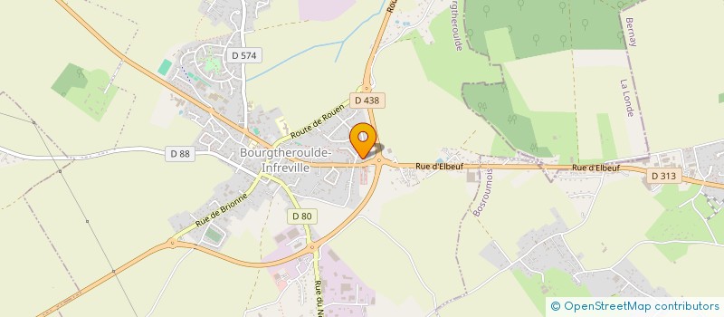 localisation de l'entreprise BRIARD BUSINESS  BOISSEY-LE-CHATEL