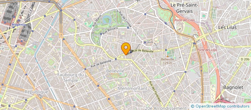 localisation de l'entreprise BRIARD ET COMPAGNIE à PARIS