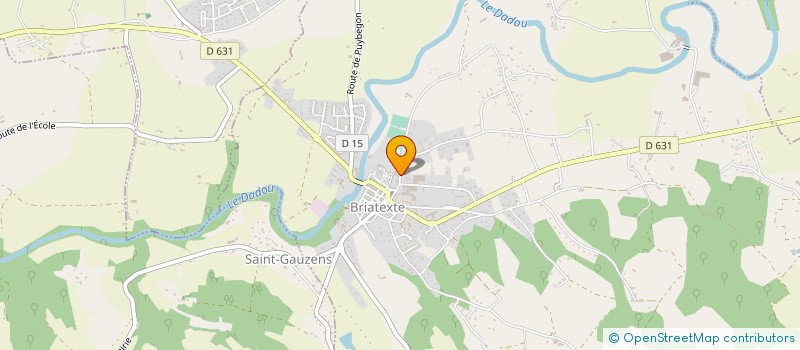 localisation de l'entreprise BRIATEXTE MEUBLES  BRIATEXTE