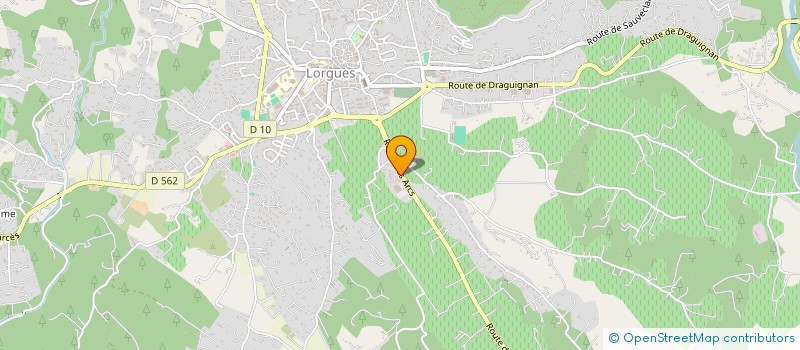 localisation de l'entreprise BRIATORE INVESTISSEMENT  LORGUES