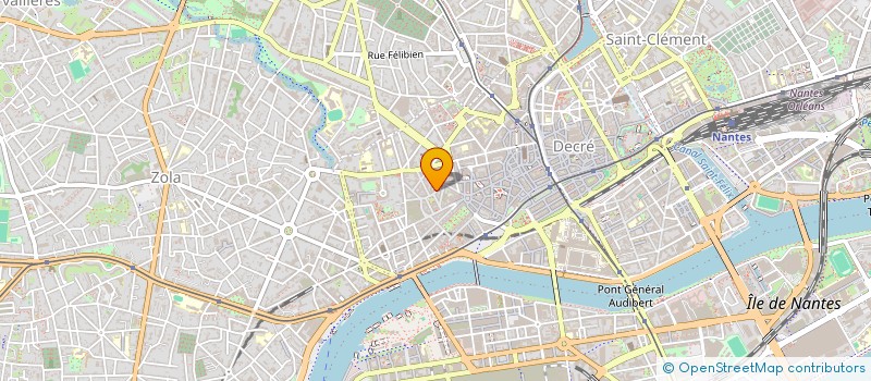 localisation de l'entreprise BRIAULT - BIANNIC à NANTES