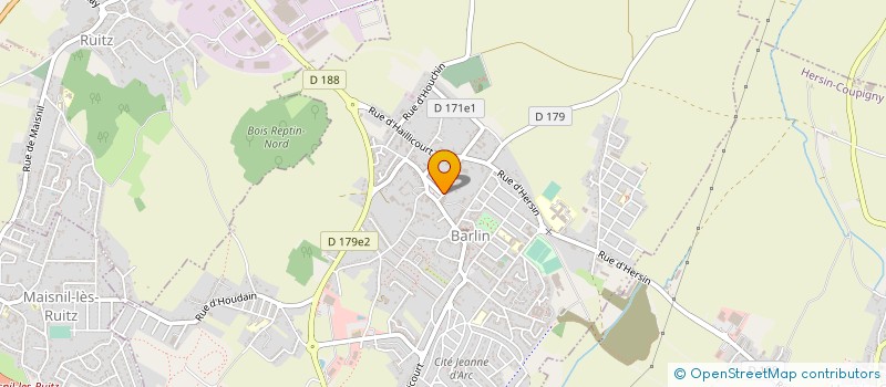 localisation de l'entreprise BRIBE à BARLIN