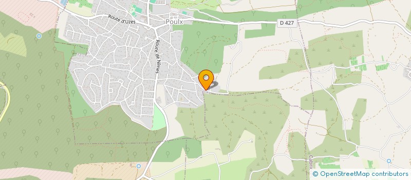 localisation de l'entreprise BRIC  POULX