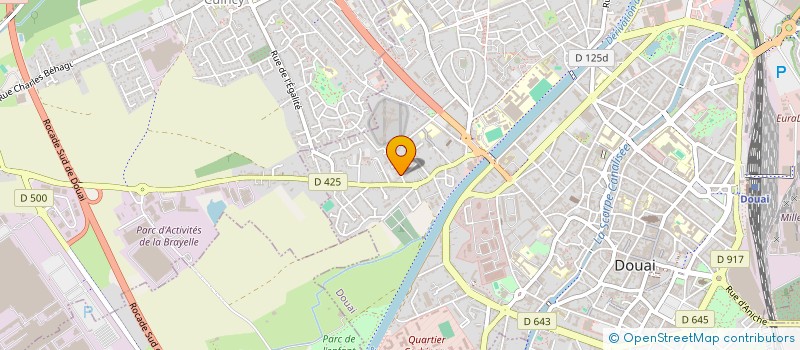 localisation de l'entreprise BRIC à DOUAI