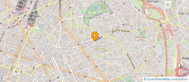 localisation de l'entreprise BRIC A BALLES  PARIS