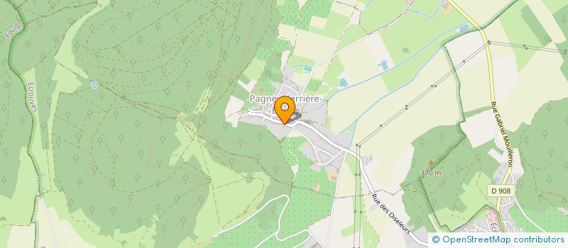 localisation de l'entreprise BRIC A BRAC  PAGNEY-DERRIERE-BARINE