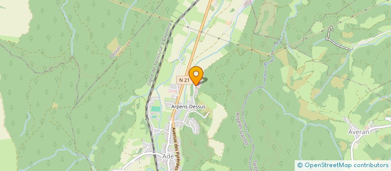 localisation de l'entreprise BRIC A BRAC RESSOURCERIE RECYCLERIE  ADE