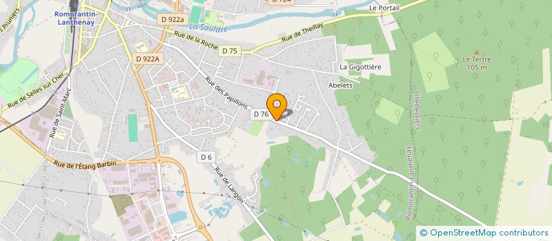 localisation de l'entreprise BRIC A BRAC SOLOGNOT à ROMORANTIN-LANTHENAY
