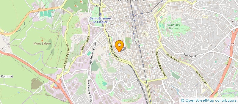 localisation de l'entreprise BRIC A JAZZ  SAINT-ETIENNE