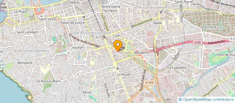 localisation de l'entreprise BRIC'ALL à MARSEILLE