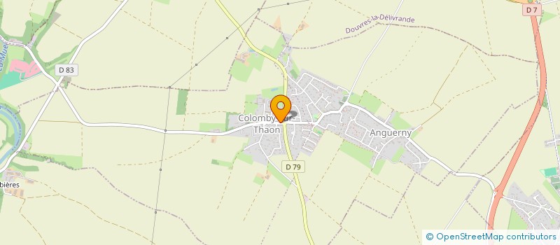 localisation de l'entreprise BRIC ANTOINE LAUMIERE  COLOMBY-ANGUERNY