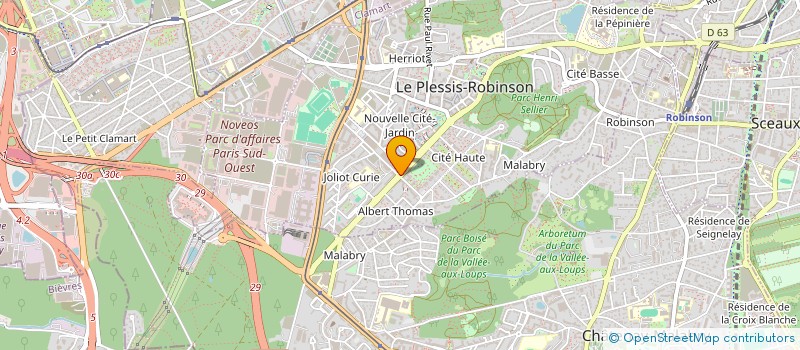 localisation de l'entreprise BRICAPLESSON à LE PLESSIS-ROBINSON